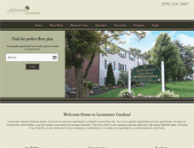 Tablet Screenshot of leominstergardens.com